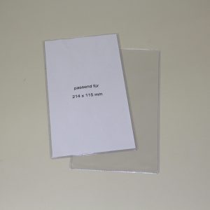 Kartenhüllen 220 x 121 mm
