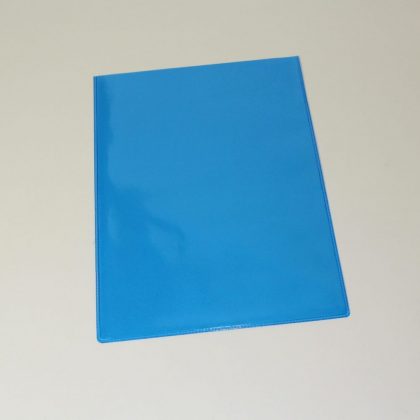 Schutzhülle A5 U-Form transzulent - blau