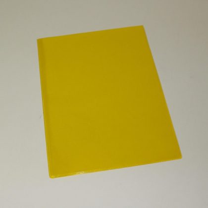 Schutzhülle A5 U-Form transzulent - gelb