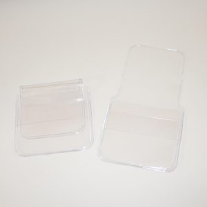 Münztaschen 5 x 5 cm mit Klappe