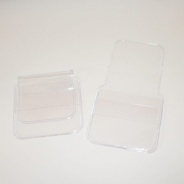 Münztaschen 5 x 5 cm mit Klappe