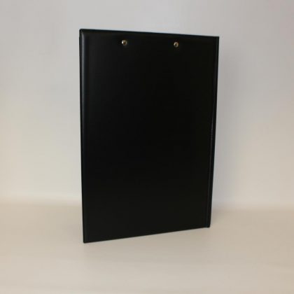 Klemm-Mappen A4+ - 2 x Klemmbügelmechnik Rückseite