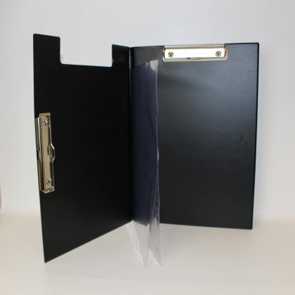 Klemm-Mappen A4+ - 2 x Klemmbügelmechnik offen