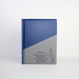 Kondolenzmappe A5 Design Ecke 2.2 - Feder