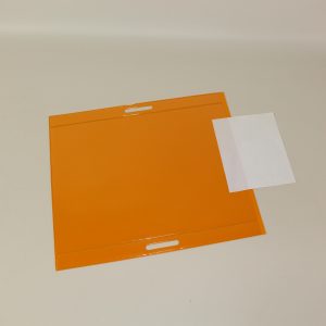 Gerüstschildtasche DIN A4 gelb