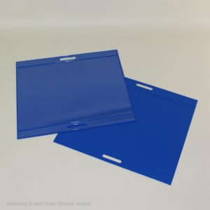 Gerüstschildtasche DIN A5 blau