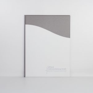 Kondolenzlistenmappe A4 - Design Welle SPECIAL / UNICOLOR 3.2 - Kreuz