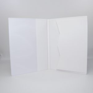 Kondolenzmappe A4 - Design Welle 3.2 - Innenansicht