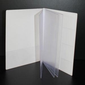 Kfz-Dokumentenmappen - weiß offen