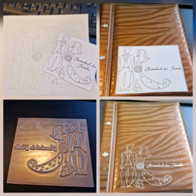 ✨ Es ist vollbracht! ✨ Unsere neuesten Stammbücher im DIN-A5-Format mit Schraubensteg sind fertig! 🎉 ✔ Neue Folien ✔ Neue Ausführung ✔ Neues Design – mit unserem hauseigenen Prägemotiv! ❗ Von der ersten Bleistiftskizze über die Digitalisierung des Motivs, die Anfertigung eines neuen Prägestempels bis hin zur fertigen Prägung – jedes Stammbuch ist mit viel Liebe zum Detail entstanden. Seid ihr neugierig geworden? Dann schaut sie euch gleich bei eBay: https://www.ebay.de/itm/267733342756?_skw=stammbuch+A5+mit+schaubensteg&itmmeta=01KXZVYAVC6YATKXG1YD8BTPFD&hash=item3e56269a24:g:7YYAAeSwgPtqXhts&itmprp=enc%3AAQALAAAA4GfYFPkwiKCW4ZNSs2u11xCIK2%2Fa9rv13H2%2BRtCF8yKo%2BOG63v%2B5wztXxYwesTJ%2BBwZnn%2FoQtCfCQ1UH8S4exqNdCX9avXLktGjDGcWd73V8uBHK3aNxYpPQVOuaMr4F%2BT23MjcI3PHJLEtzcVaabtXSho1btpTnmAhfbH8kJdWAgttYX3neCvIY3y%2FKSQ7PeZ2FqQhm9wm%2Fwf5pjw%2FHgiPRPKu9ILQsS%2FRbzHcguOvemZ6mgJRQfPTm7h3Q%2B3WnLi%2FiIVg9fvB86yUdHIlU8%2Fu96jy16gF1phJFJKOaBuoo%7Ctkp%3ABk9SR5iv-fvvZw an! Weitere Folienausführungen folgen schon bald. 😊