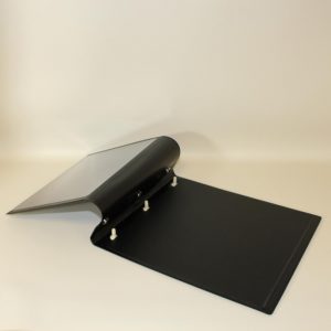 Labor-Auftragsmappe mit 3 Druckstiften schwarz - Detail4